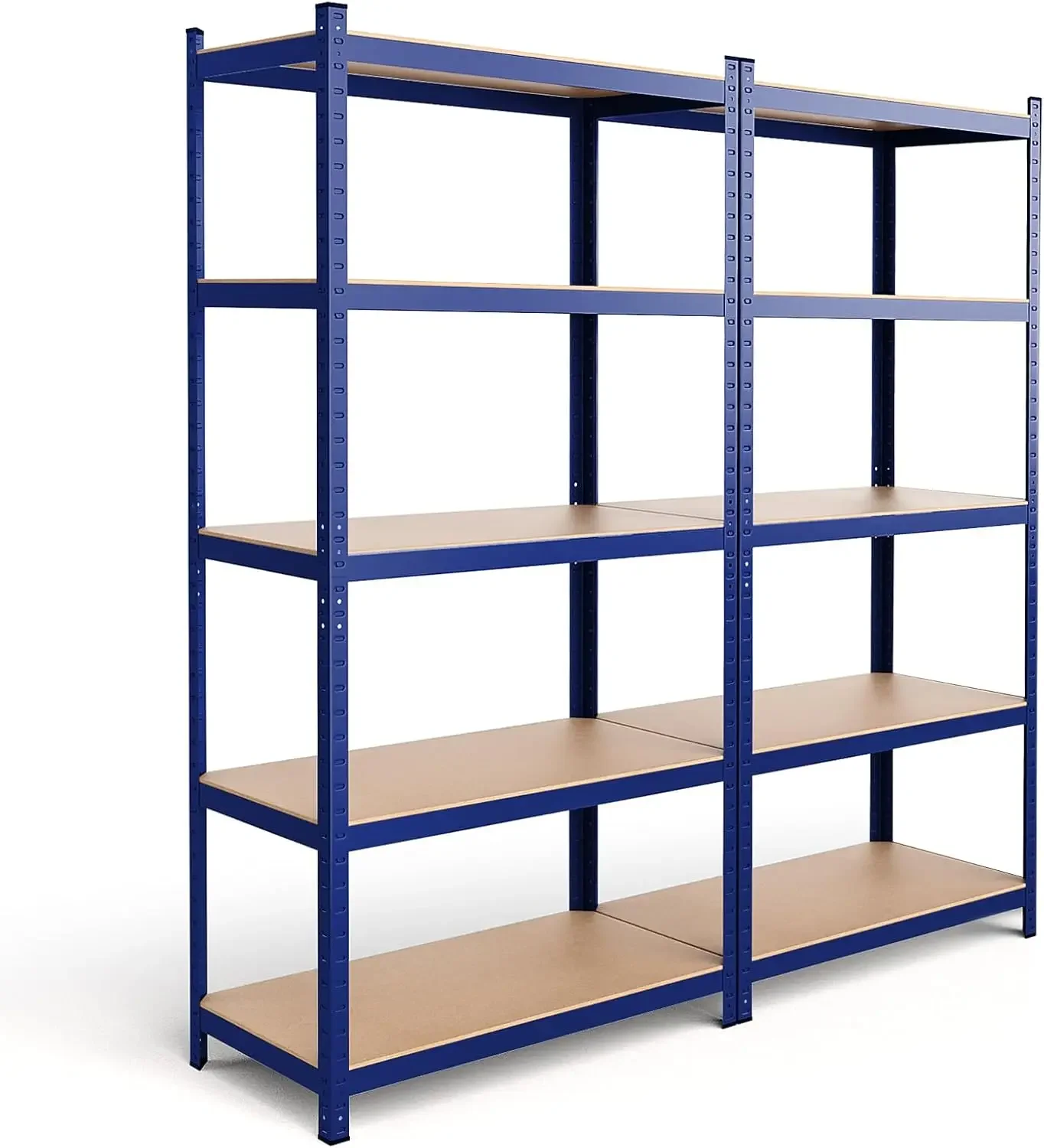 Garage Storage Shelves 5-Tier Garage Shelving Unit 2920LBS Heavy Duty Shelving Adjustable Boltless Organizer Rack