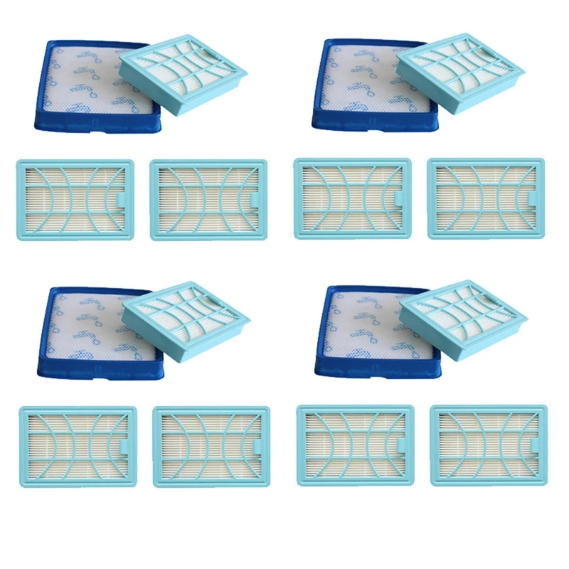 GTBL 4X HEPA Filters Replacement For  CP0616 FC9728 FC9730 FC9731 FC9732 FC9733 FC9734 FC9735 Vacuum Cleaner Parts