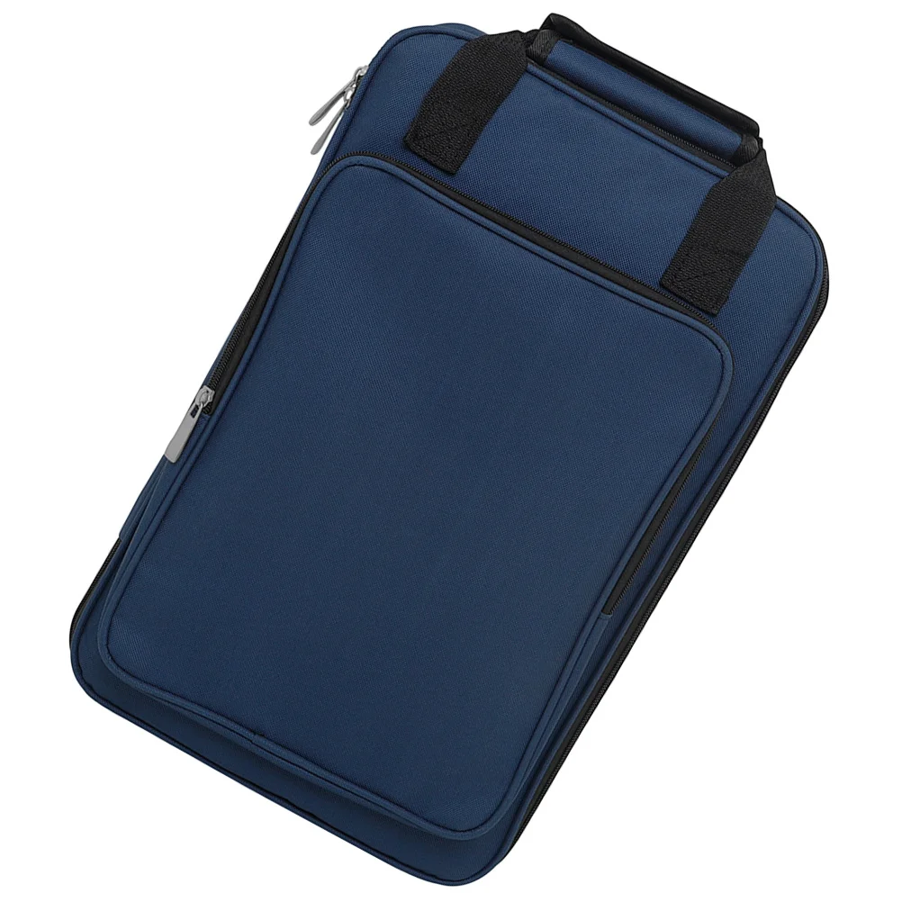 

Drumstick Bag Large Capacity Oxford Cloth Durable Mallets Holder Portable Carry Case For Sticks Brushes Keys Phones