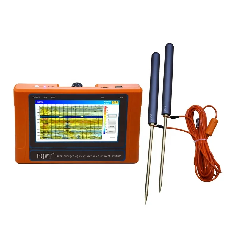 Best Price PQWT-TC300 Portable Leak Detection Deep Underground Water Detector Groundwater Finder