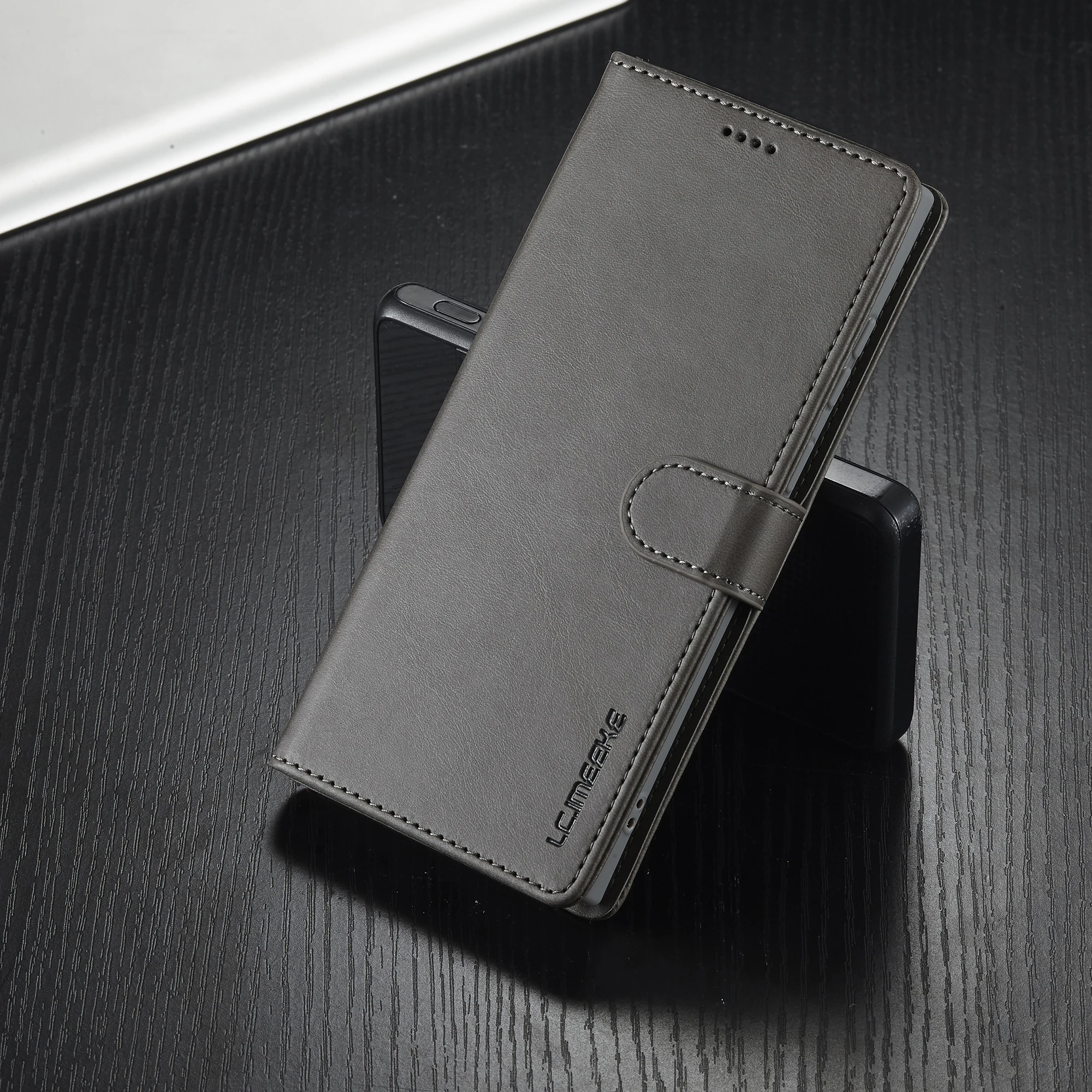Business Leather Case for Samsung Galaxy S26 S25 Ultra S24 FE S23 Plus A17 A16 A26 A36 A56 A37 A57 Flip Wallet Card Phone Cover