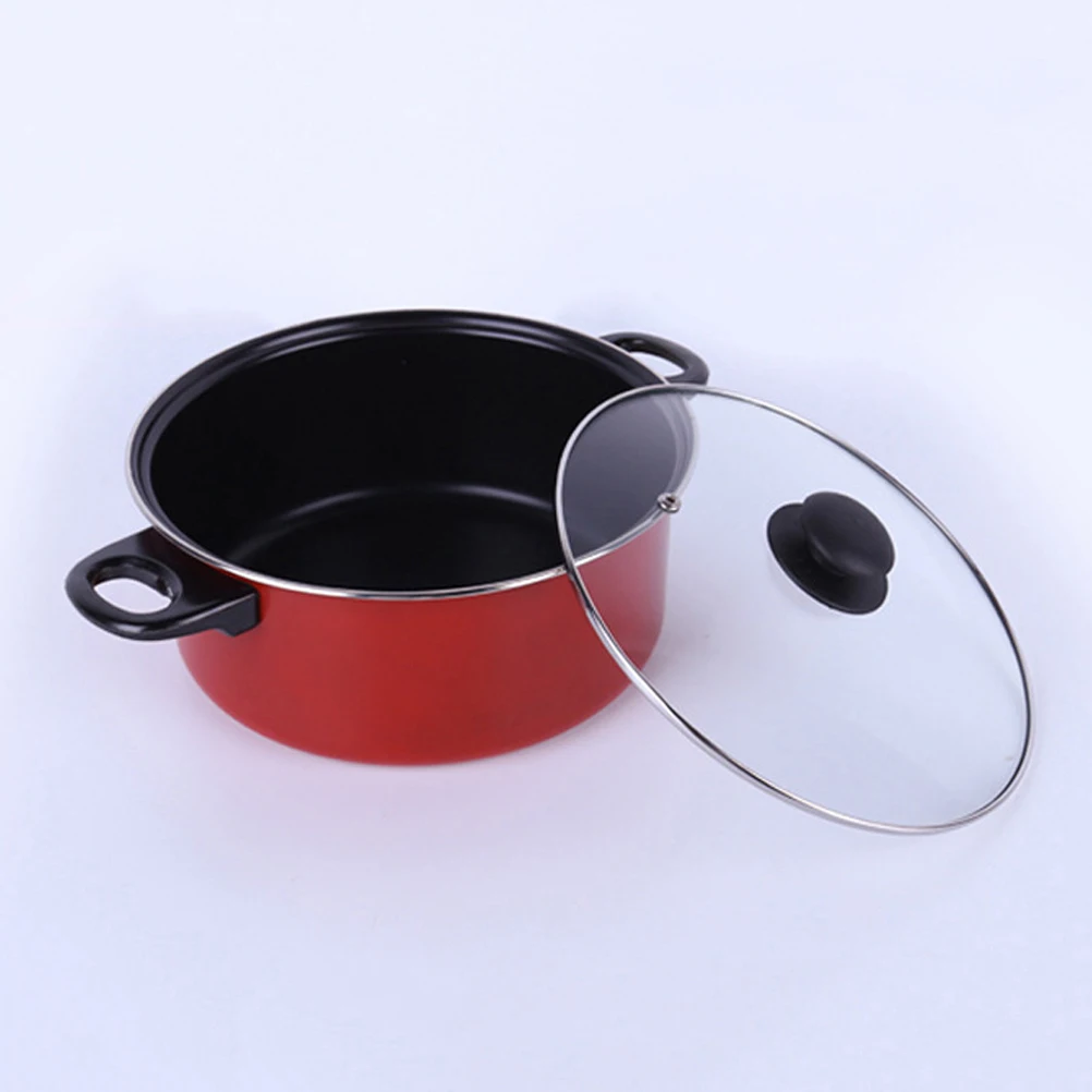 

3pcs Cooking Tool Set Simple Practical Frying Pan Soup Pot Milk Pan Kitchen Utensils Accessories Cookware