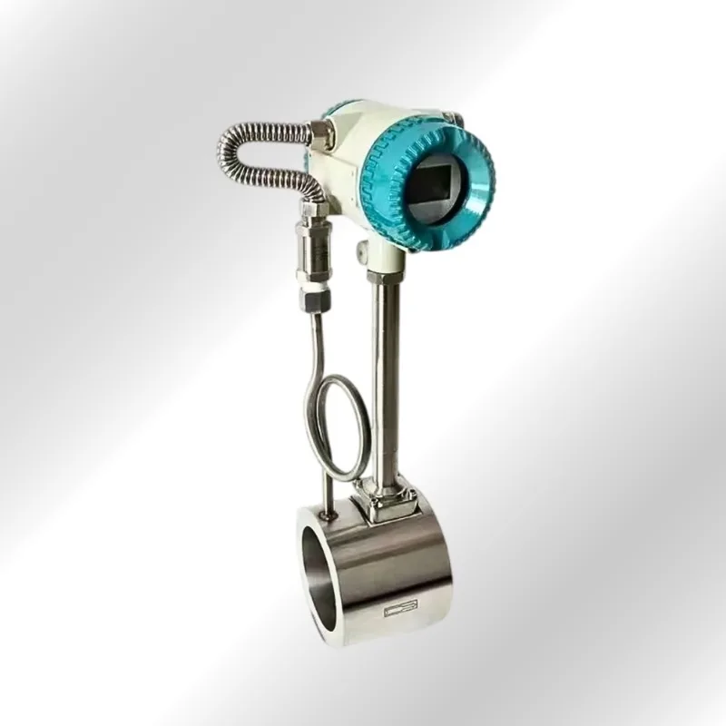 OEM High-Precision Intelligent Vortex Flowmeter High Accuracy Flange Connection For Measuring General Gas Water Liquid Stainless