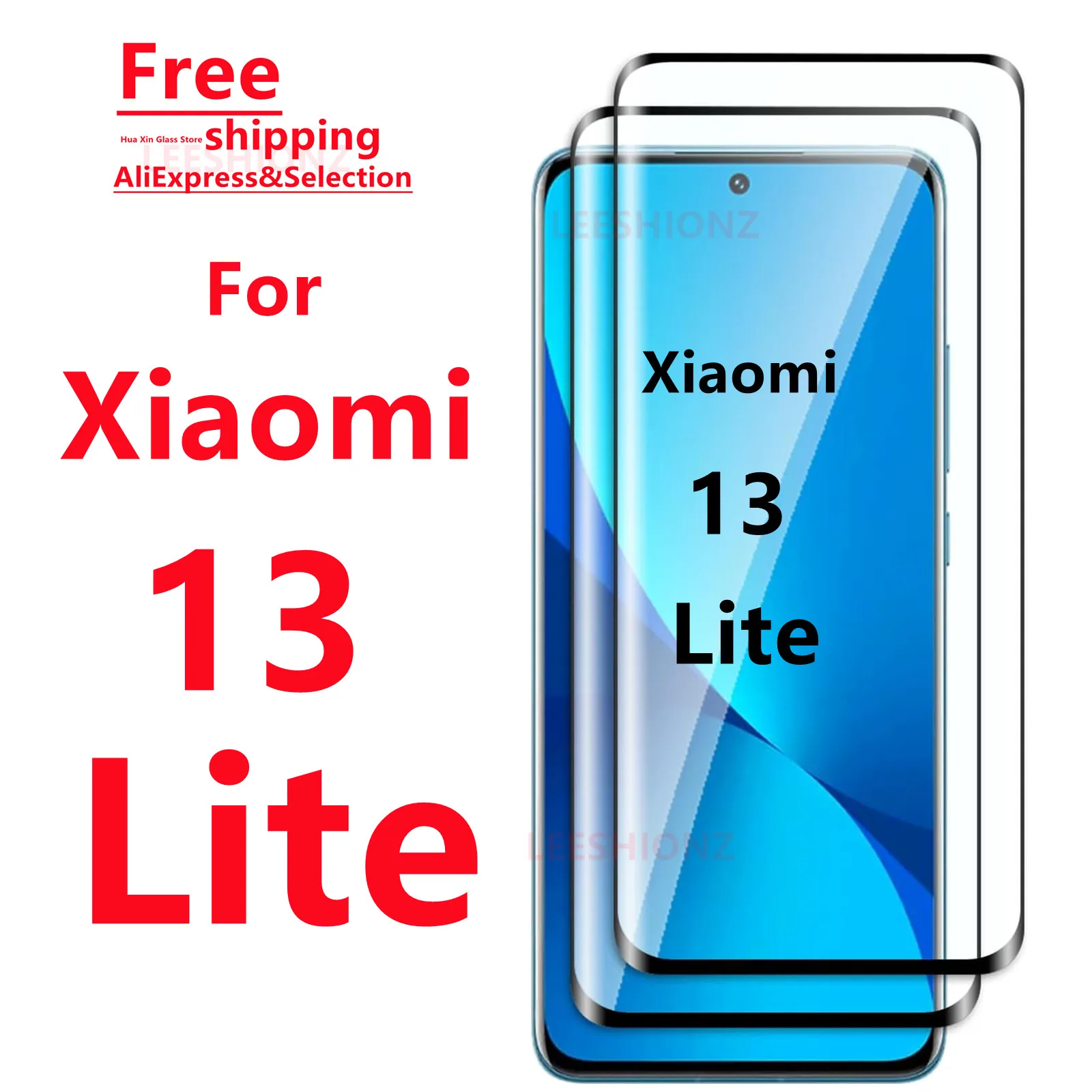 Szkło hartowane na ekran Xiaomi 13Lite – Ochrona smartfona, odpowiednie dla serii Xiaomi 13Lite