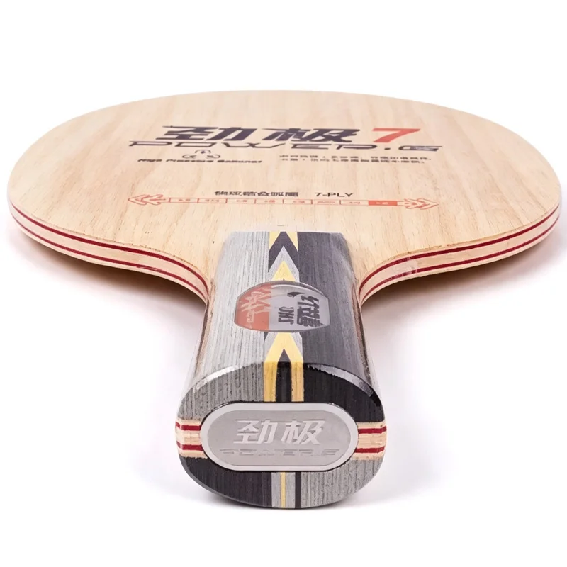 DHS POWER G 7 PG7 Table Tennis Blade 7-Ply Wood Ping Pong Blade Original Packing Loop Driving with Quick Attack image 5
