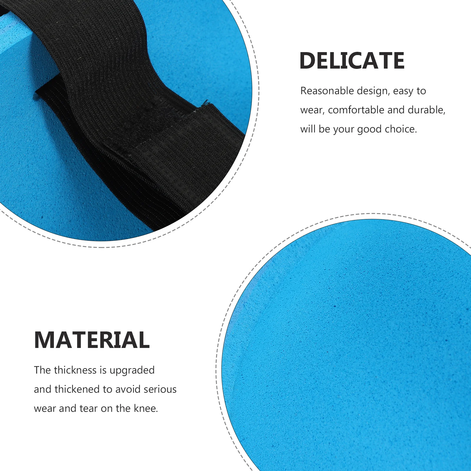 

Professional Knee Pad Inserts For Work Trousers Wear-Resistant Worker Brace Household Garden Kneepad Vehicle Repairing