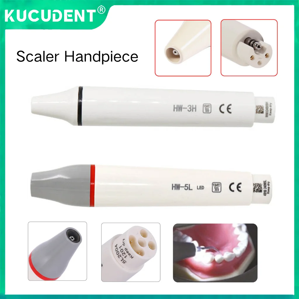 

Стоматологический ультразвуковой пьезоскалер, съемный наконечник со светодиодной подсветкой, подходит для насадок для удаления WOODPECKER/EMS, инструменты для чистки зубов HW-5L