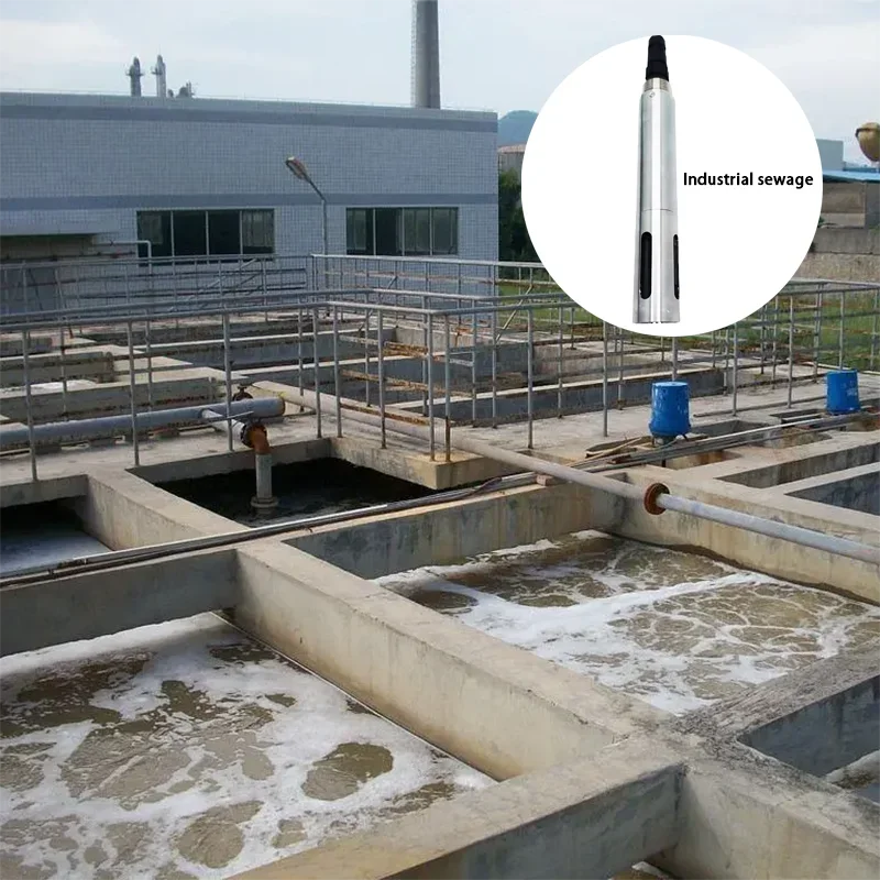 High precision Rs485 4-20mA output stainless steel ammonium ion sensor for industrial wastewater detection