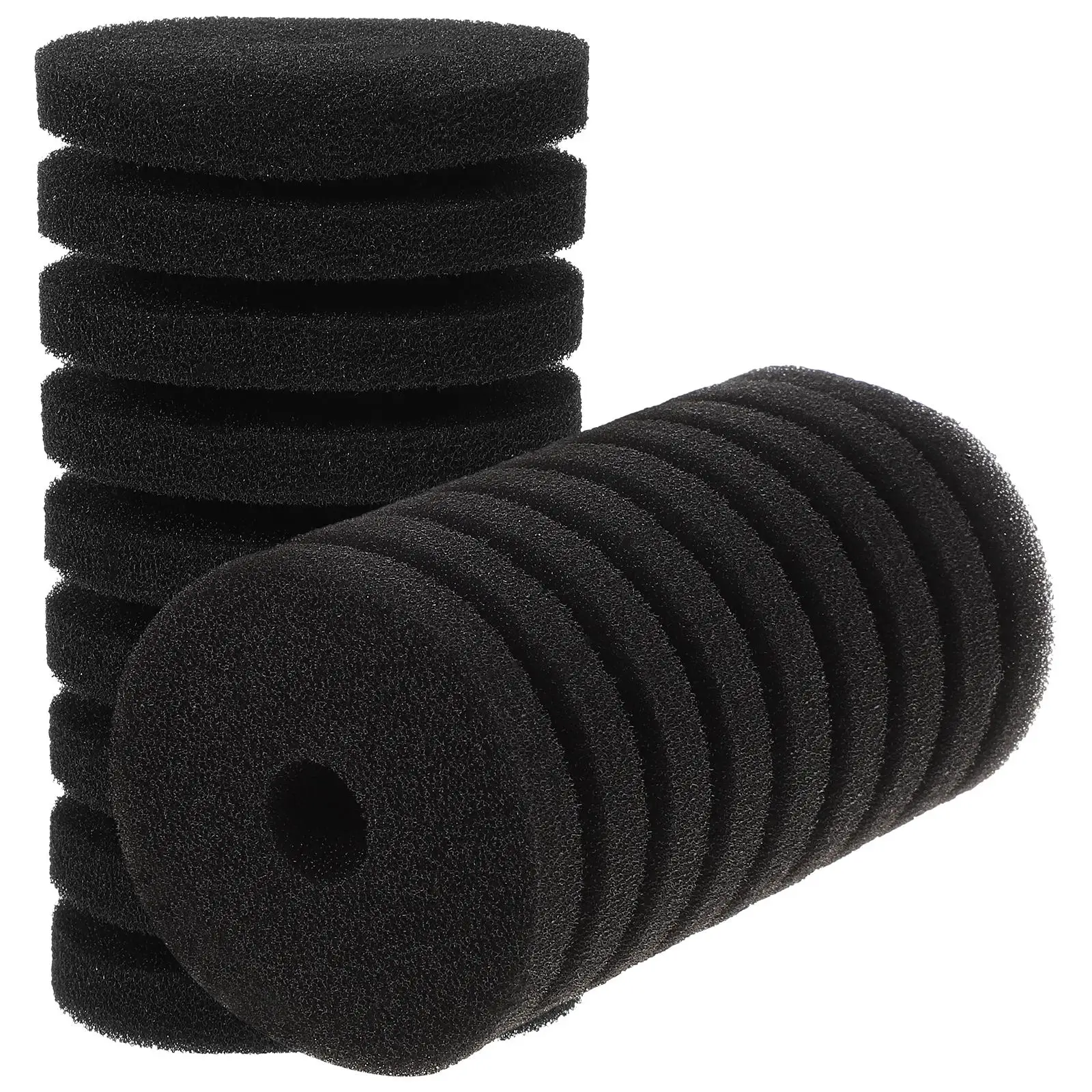 

2 Pcs Air Pump Filter Replacement Cotton Water Refills Sponge Fish Tank Strainer Accessory
