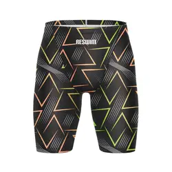 2026 Summer Funny Swim Jammer Athletic Training Swimsuit Shorts Men's Swimming Trunks Beach Swimwear Jammers Tights Surf Shorts