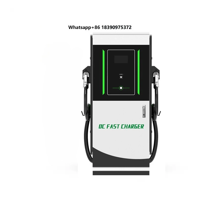 Smart Commercial EV Charger 30kW-360kW DC Fast Charging Station with APP Remote Control POS Payment CCS2 CHAdeMO