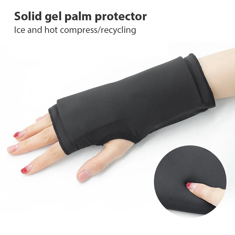 Multi Functional Ice Compress Hot Compress Wrist Guard Elastic Compression Gel Cold and Hot Compression Protective Sleeve