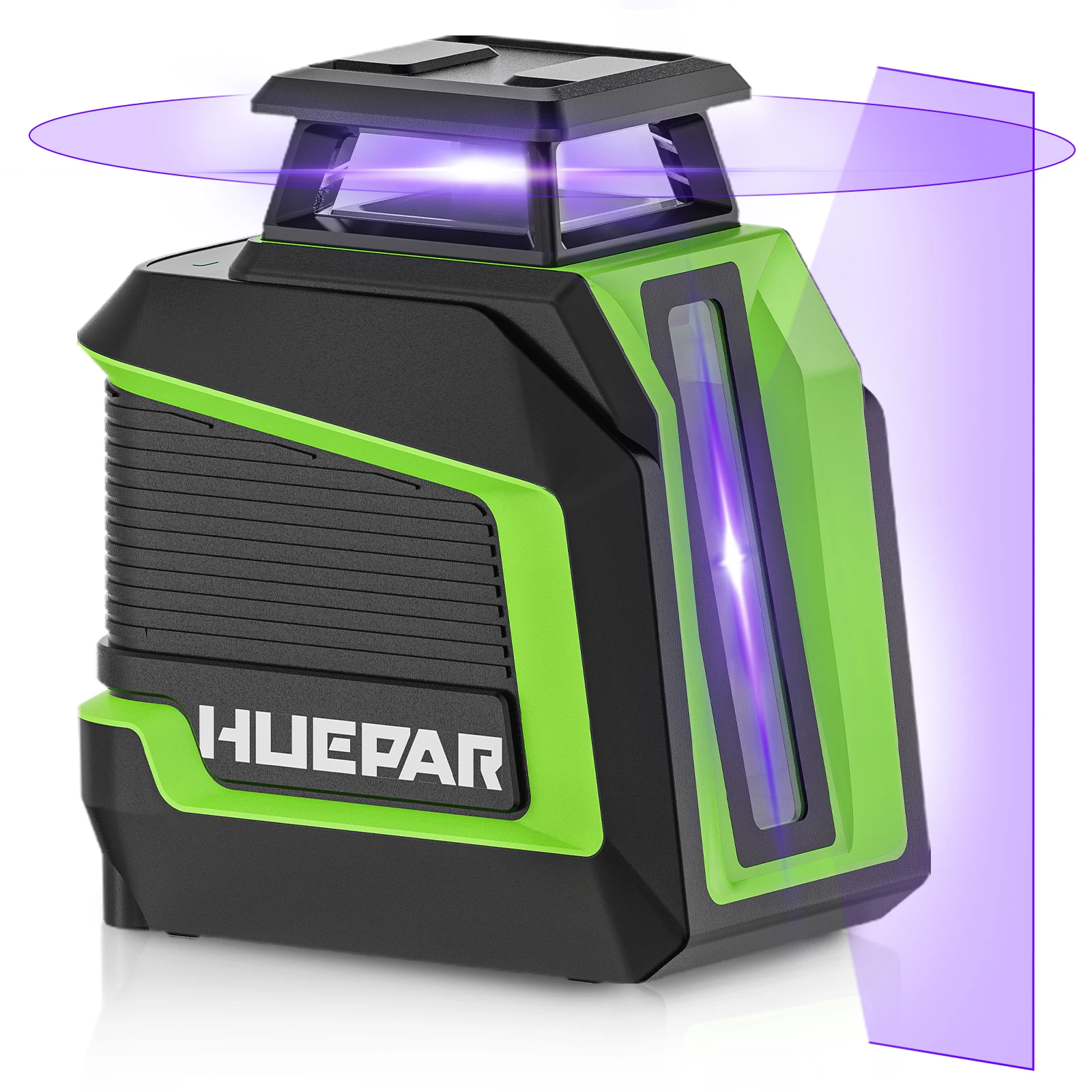 D011CP Purple 5 Lines Mini Portable Laser Level Vertical 360 Degree Horizontal With Strobe Mode Adjust Brightness