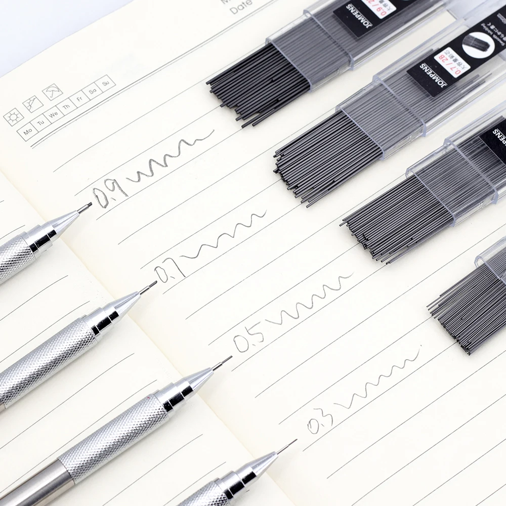 2B Automatic Pencil Refill Leads 0.3/0.5/0.7/0.9mm 3Box Leads ,For Sketching, Drawing, Daily Writing, And Office Stationery image 5