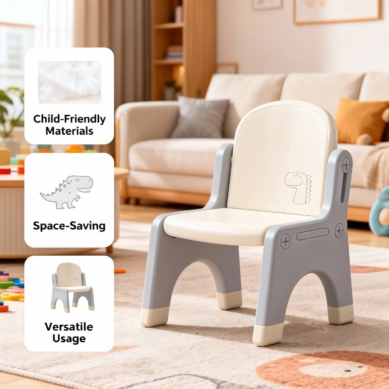 

Kids Chairs Babypods Children Baby Seat Toddler Chair Child Dining Chair Backrest Non Slip Home Armchair Furniture Child