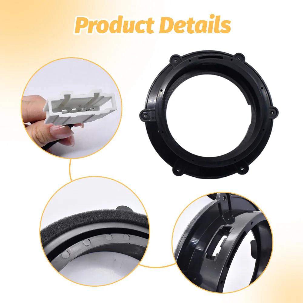 2 قطعة 8 "إلى 6.5" سيارة تعديل الصوت المتكلم محول جبل الوسادة وصلات صوت ل Volkswagen Magotan ساجيتار تيجوان سكودا اوكتافيا #4