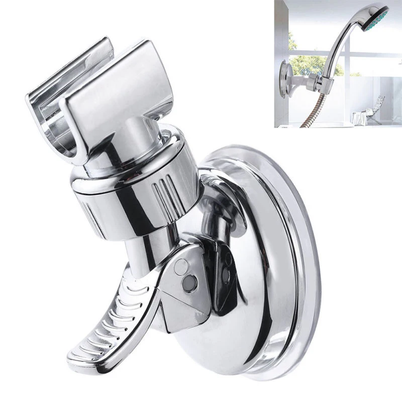 Adjustable Shower Rack Suction Cup Type Lotus Canopy Bracket Handheld Shower Head Bathroom Nozzle Fixed Base