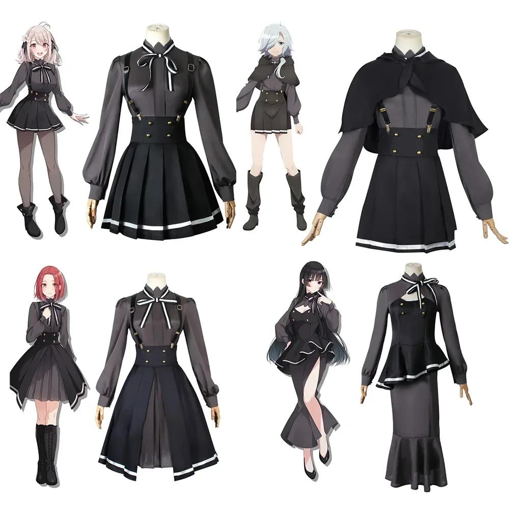 

Anime Spy Room All Members Cosplay Costume Yumegatari Hanazono Student Skirt Outfit Costumes Cosplay Party Full Set