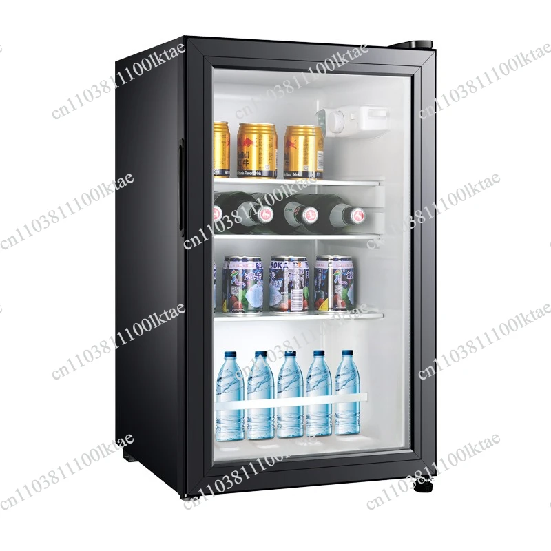 Small Refrigerator Living Room Beverage Fresh-keeping Cabinet Single Door Refrigerated Wine Cabinet Tea Ice Bar