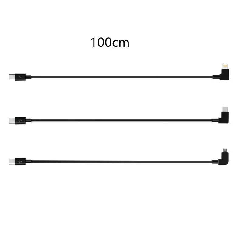 7in1 كاميرا selfie عصا الحامل ثلاثي الأرجل محول مع 1 متر كابل نقل بيانات كابل ل DJI oomo جيب/DJI جيب 2 gimbal اكسسوارات