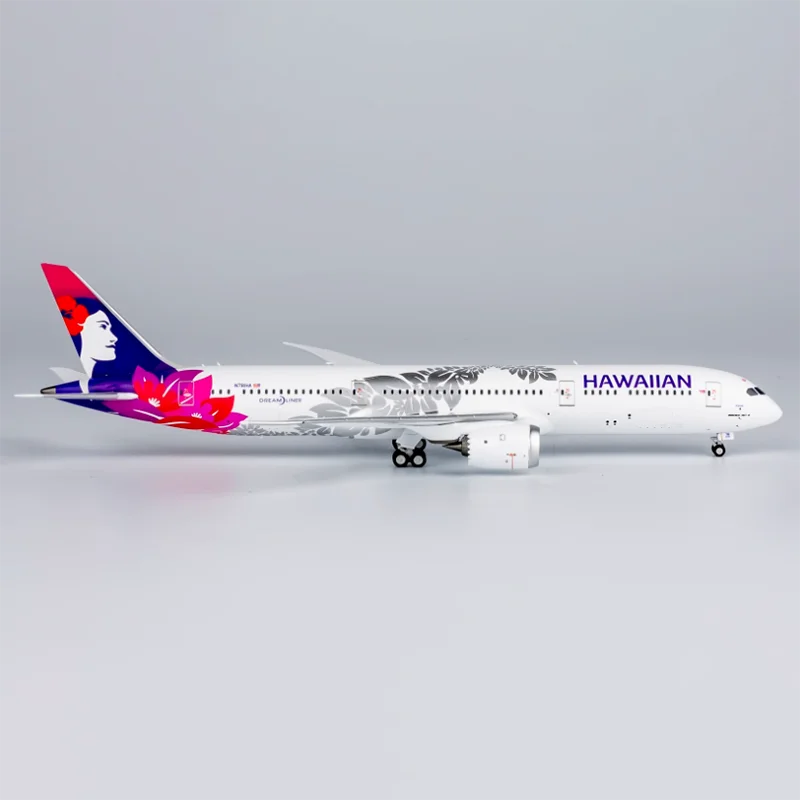 NGmodels Diecast 1:400 Scale NG55128 Hawaiian Airlines 787-9 Dreamliner N781HA Aircraft Simulation Alloy Souvenir Collection Toy