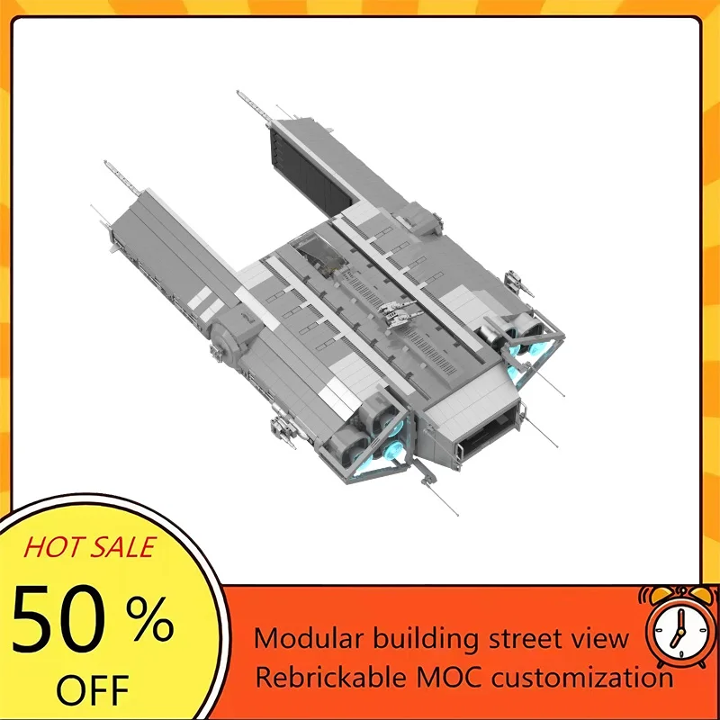 

3810PCS Popular Space War Movie Model MOC Building Bricks Cargo Freighter Modular Technology Gifts Holiday Assemble Children Toy