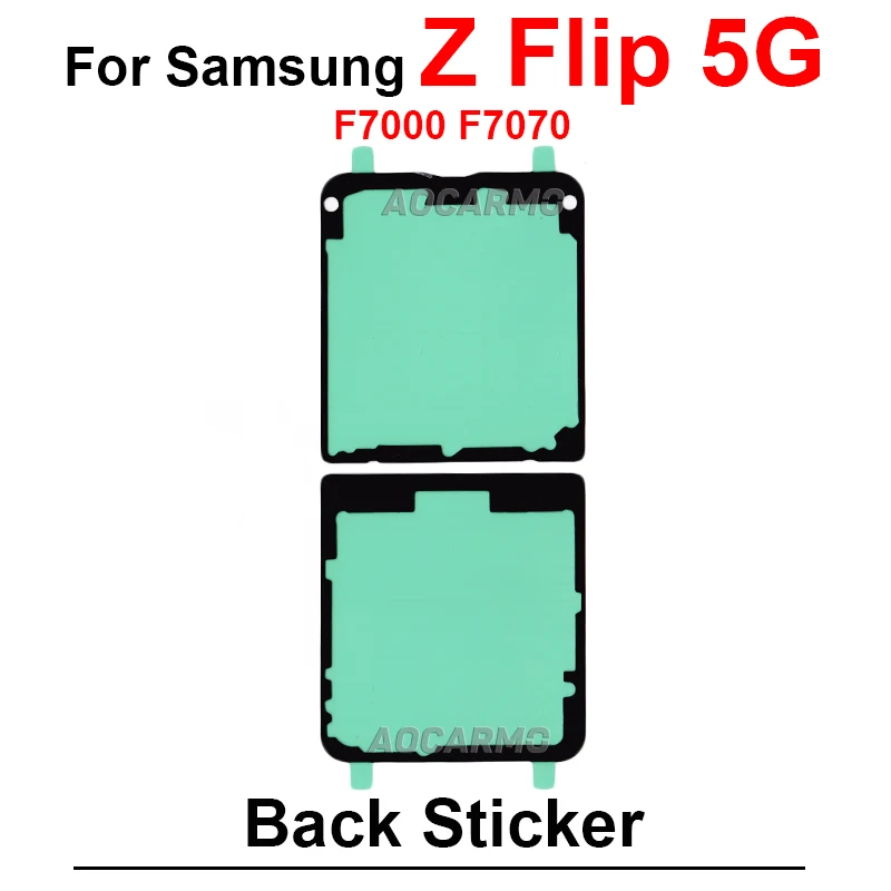 Back Cover Adhesive For Samsung Galaxy Z Flip 3 4 5 f7000 F7070 Z Flip3 F7110 Flip4 F721 Flip5 F731 Rear Sticker Tape Glue