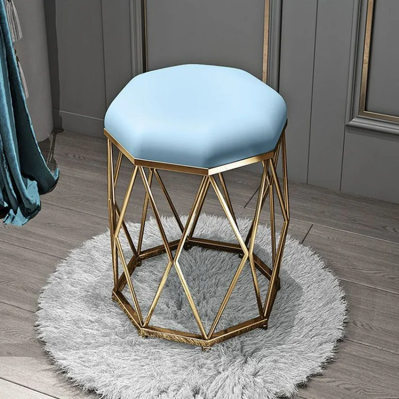 Modern Simple Dressing Table Stool Makeup Stools Light Luxury Nail Chair Bedroom Nordic Girls Dining Stools Ottomans Vanity Ins