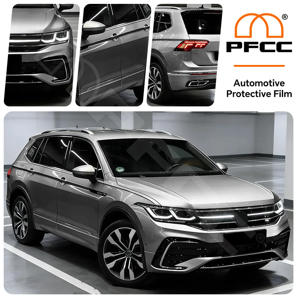 

For VOLKSWAGEN TIGUAN 2022-2024 Pre-cut PPF Bra 8.5Mil TPU Anti-scratch Paint Protection Film Car Body Clear Kit Resistant