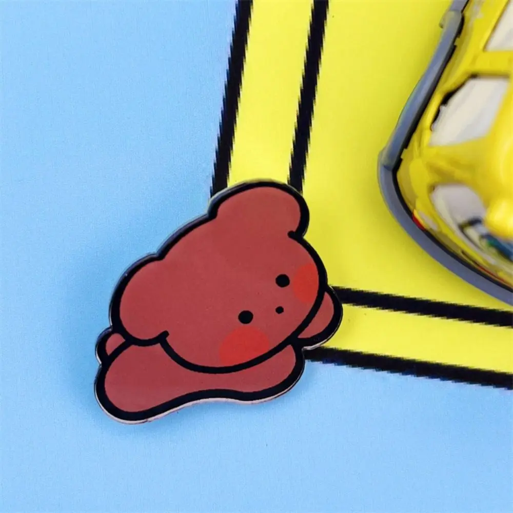 Cartoons Dog Pin Acrylic Dog Pin Badge Bear Bunny Cartoons Bunny Brooches Dog Cartoon Animal Bear Bunny Lapel Pins Men