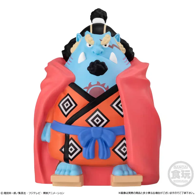 In Stock Bandai One Piece Blind Box Soft Rubber Toy Desktop Decoration Figurine Five Level Luffy Nica Very Flat Collectible Toy