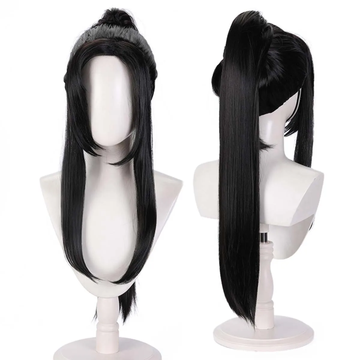 Uomini Halloween Ruolo Cosplay Anime Heaven Benedizione ufficiale Cosplay Hua Cheng Xie Lian Parrucca lunga per capelli neri
