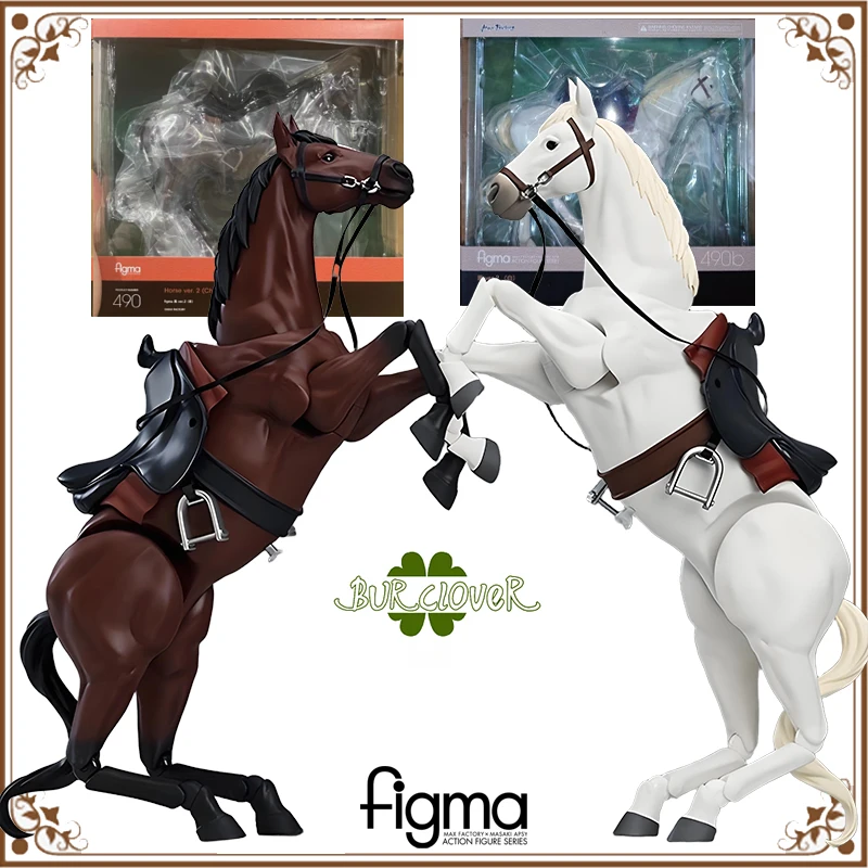 

Max Original Figma Anime Figur Horse ver. 2 (каштановые) аниме-фигурки, игрушки для мальчиков и девочек