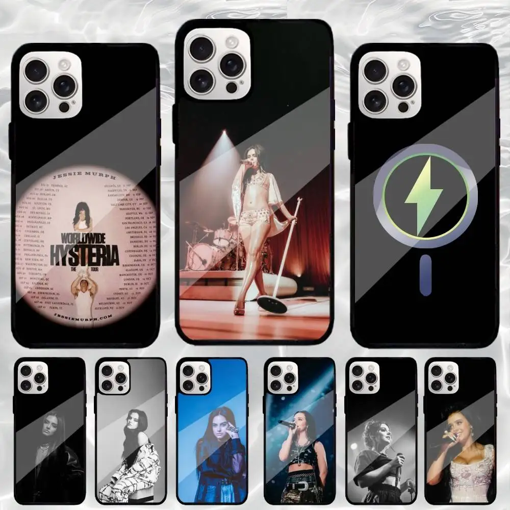 

J-Jessie M-Murph Hysteria Phone Case For iPhone17,16,15,14,13,12,11 Plus,Pro Max Magnetic For Magsafe Wireless Charging