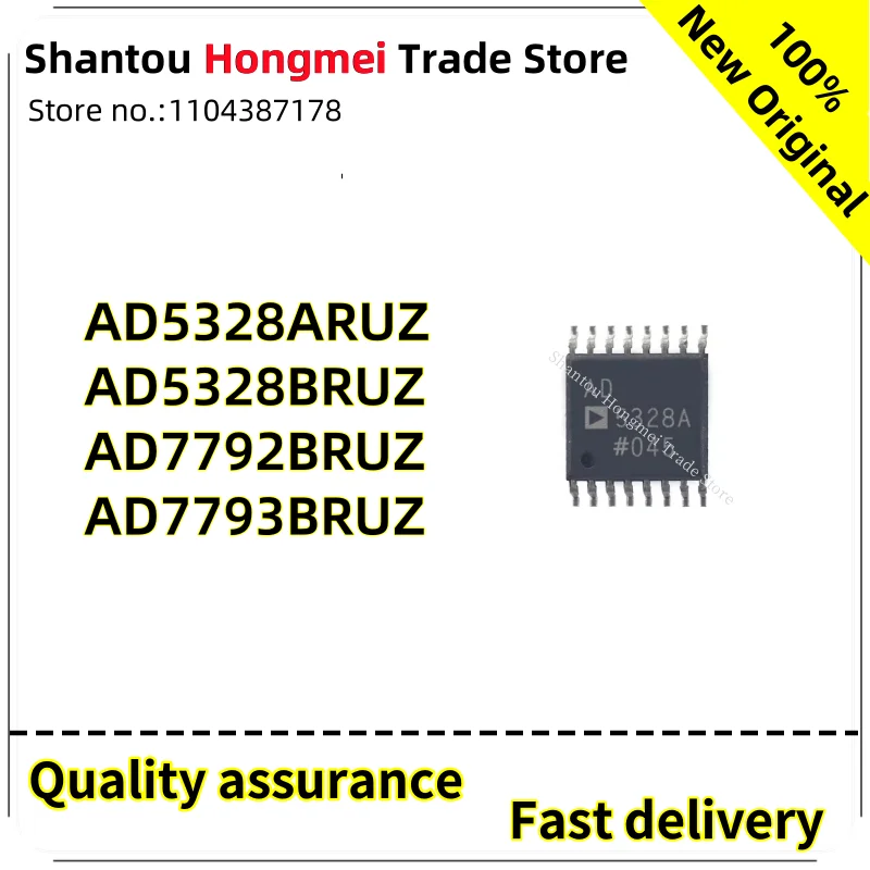 AD5328ARUZ AD5328BRUZ AD7792BRUZ AD7793BRUZ AD5328ARUZ AD5328B AD7792B AD7793B RUZ TSSOP-16 chip convertidor de digital a analógico nuevo