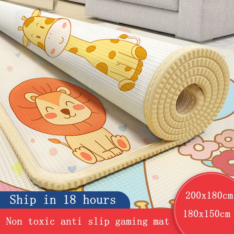 

1cm Thick Non-slip EPE Baby Play Mat Toys for Children Rug Playmat Developing Mat Baby Room Crawling Pad Folding Mat Baby Carpet