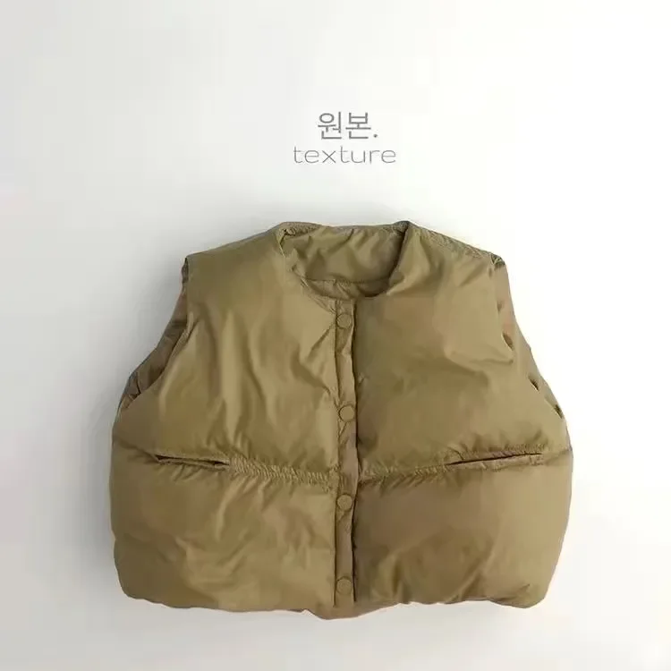 

Детский жилет для хлеба, От 12 месяцев до 6 лет, свободный простой хлопковый жилет для мужчин и девочек, модный детский жилет