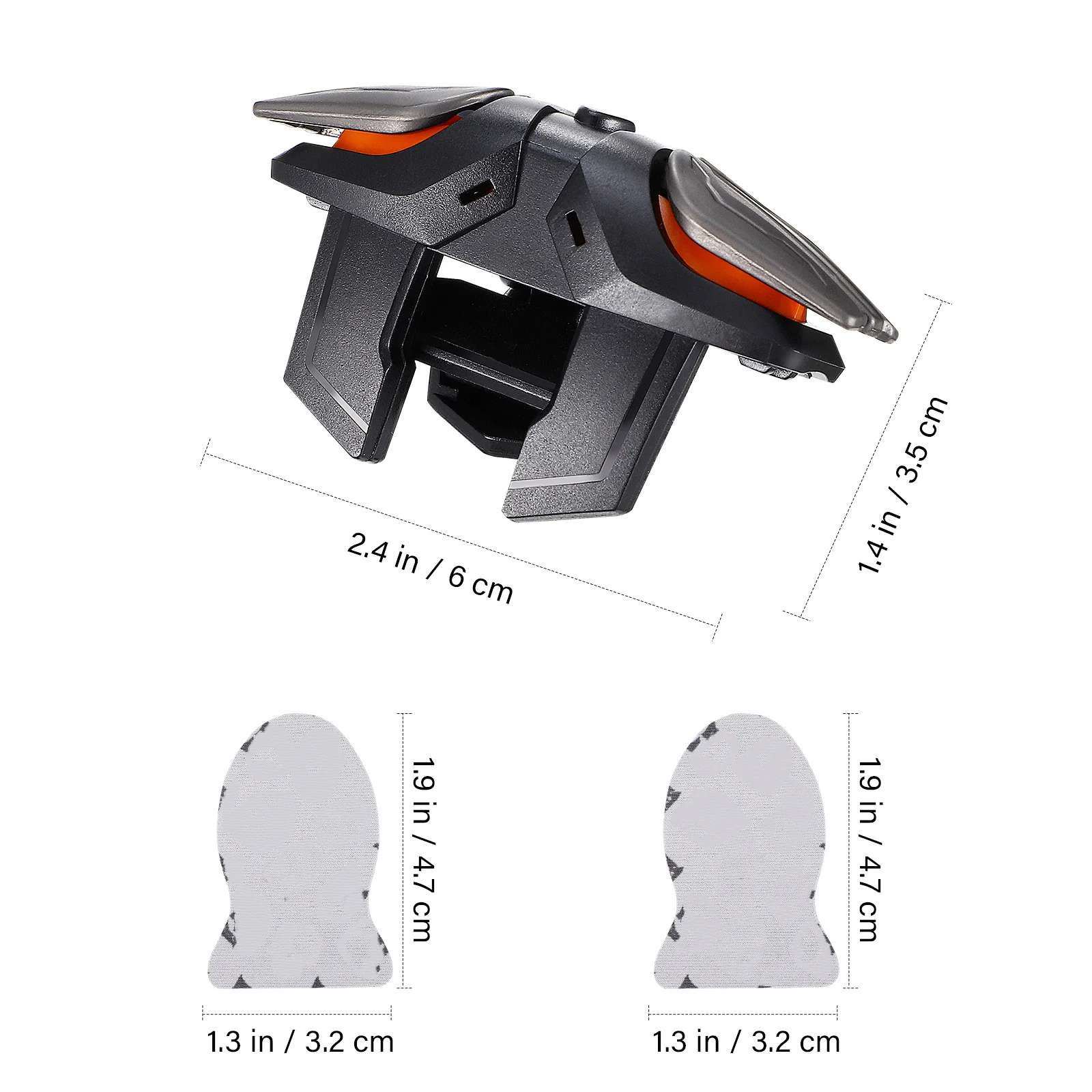 1 set Game Controllers With Charging Cable Gaming Triggers Ergonomic High Sensitivity Non- For