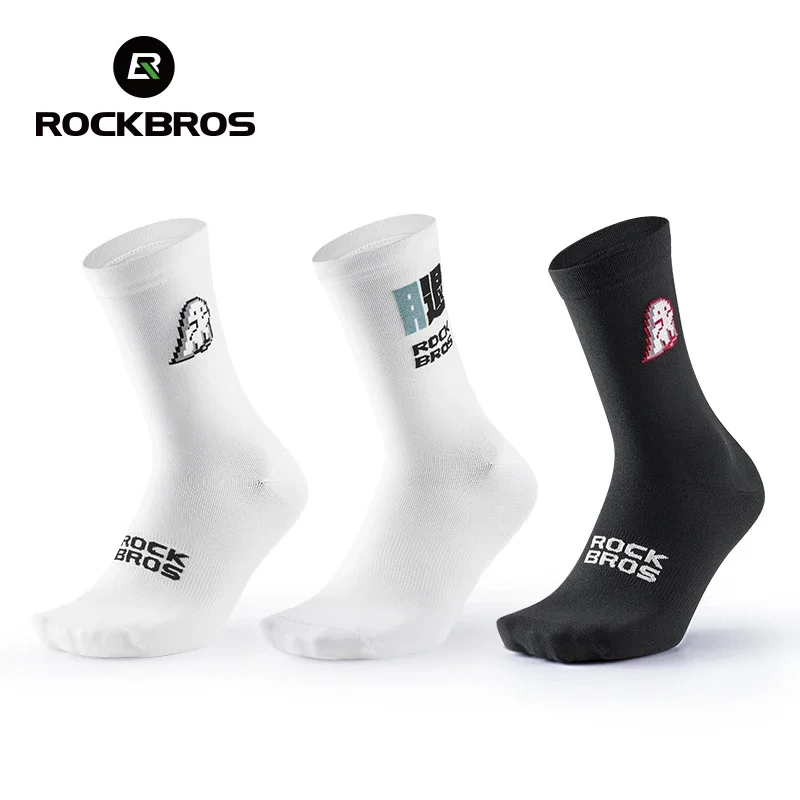 

ROCKBROS Professional Cycling Socks Women Men Sport Running Socks High Elastic Sweat Absorbing Breathable Bicycle Bike Socks