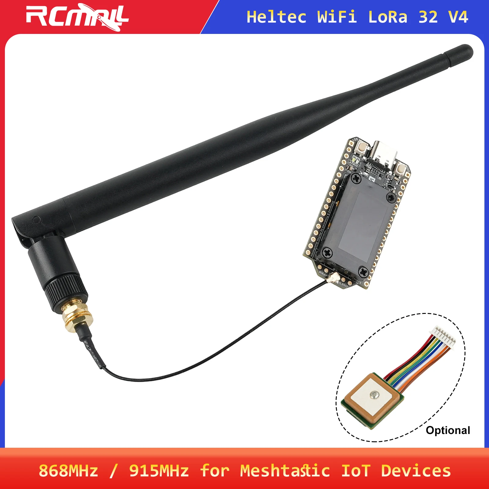 heltec-lora32-v4-meshtastic-gps-esp32-wifi-ble-sx1262-lora-096インチ-oled-ソーラー電源搭載開発ボード-メッシュネットワーク-arduino-iot対応