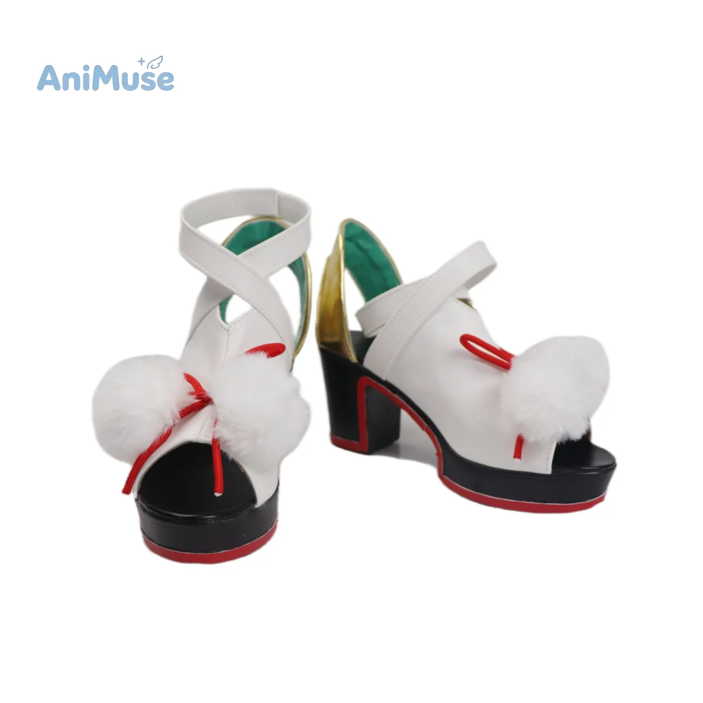 Overwatch Anran‌ Mercy Fire Tree Moonlight Cosplay Costume Shoes Size 34-46 for Halloween Comic Con AniMuse - view 4