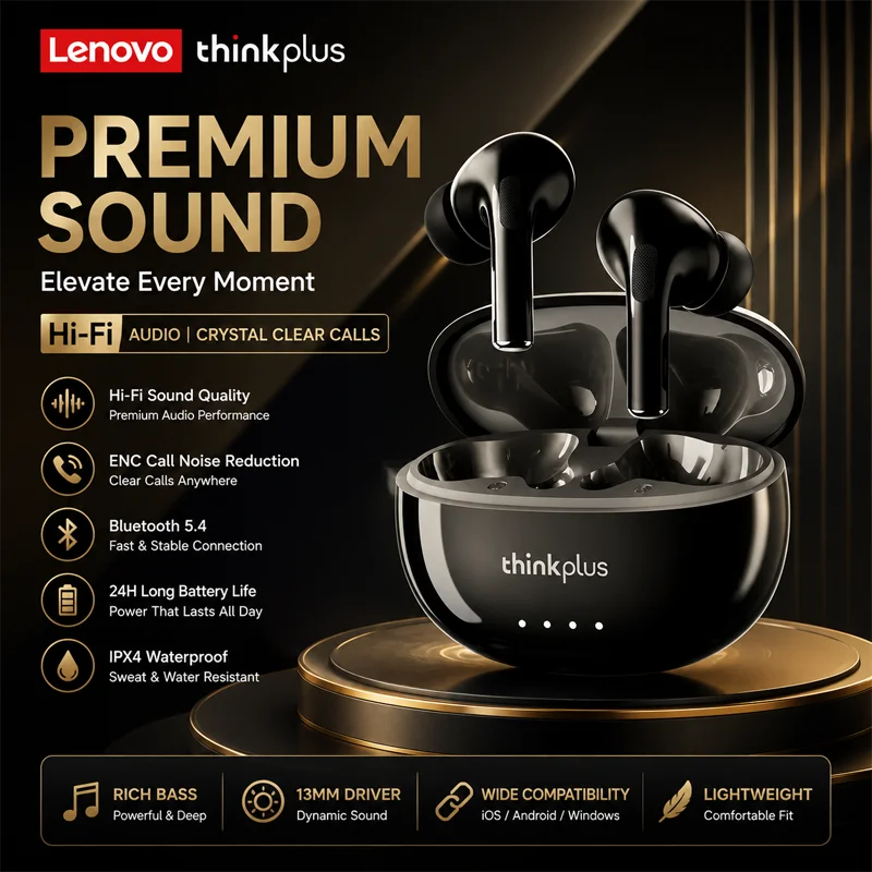 Phone Accessories Amazon - Lenovo Orijinal LP5 Pro TWS Kablosuz