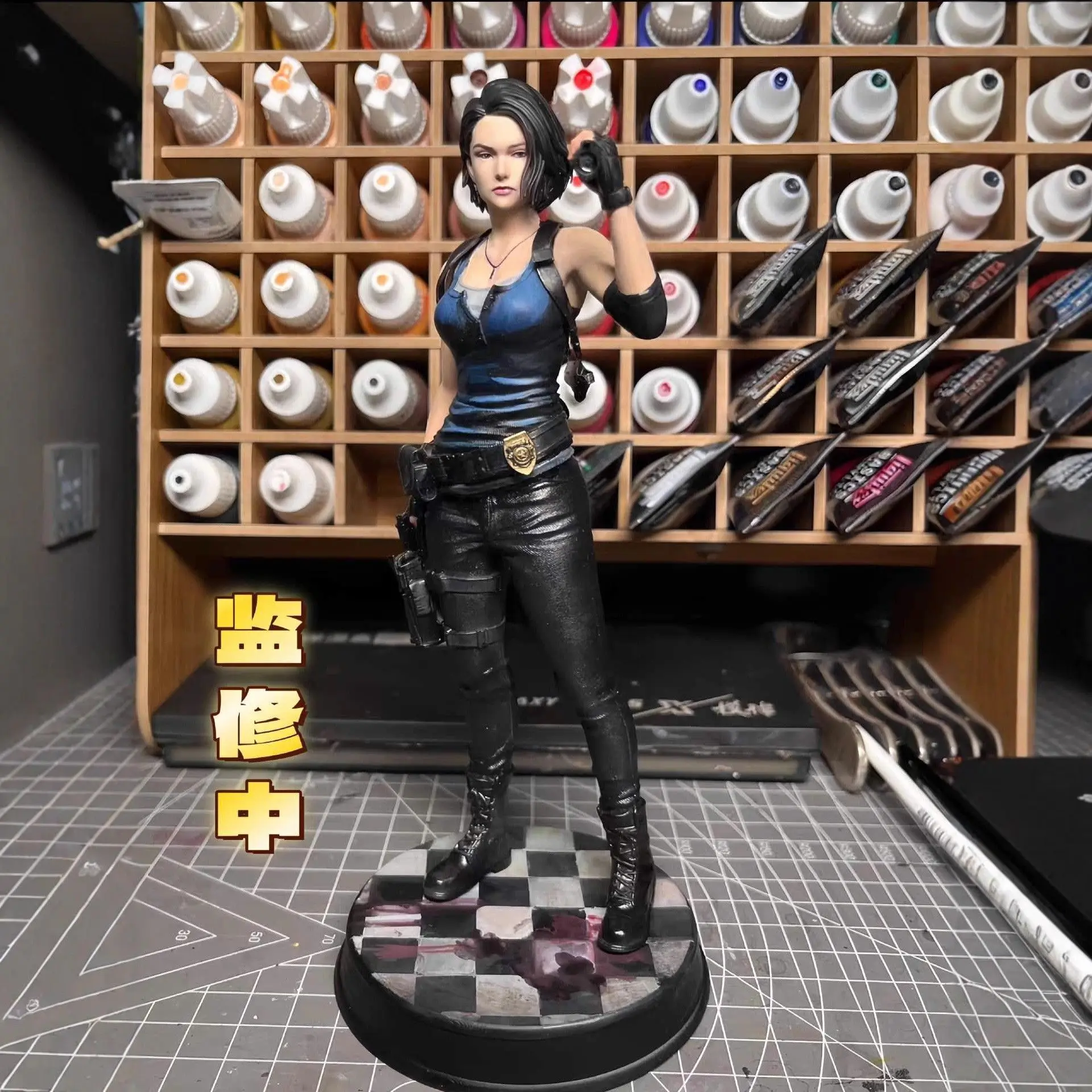 Jill Valentine Figure Leon·S·Kennedy Figures Anime Figurine Model Collection Statue Desk Decoration Toys Doll Birthday Gifts