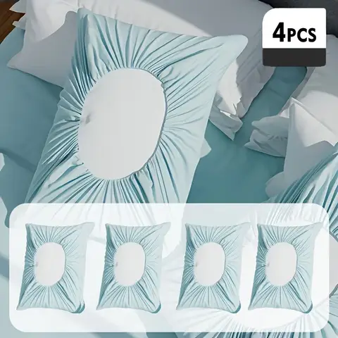 4pcs 일회용 베개 커버 통기성 피부 친화적 인 부직포 베개 커버 비즈니스 여행 호텔 병원 휴대용 베개 케이스 10 4pcs 부드러운 일회용 여행 Pillowcases 부직포 손 빨 수있는 호텔 미용실 여행 야외 캠핑에 적합
