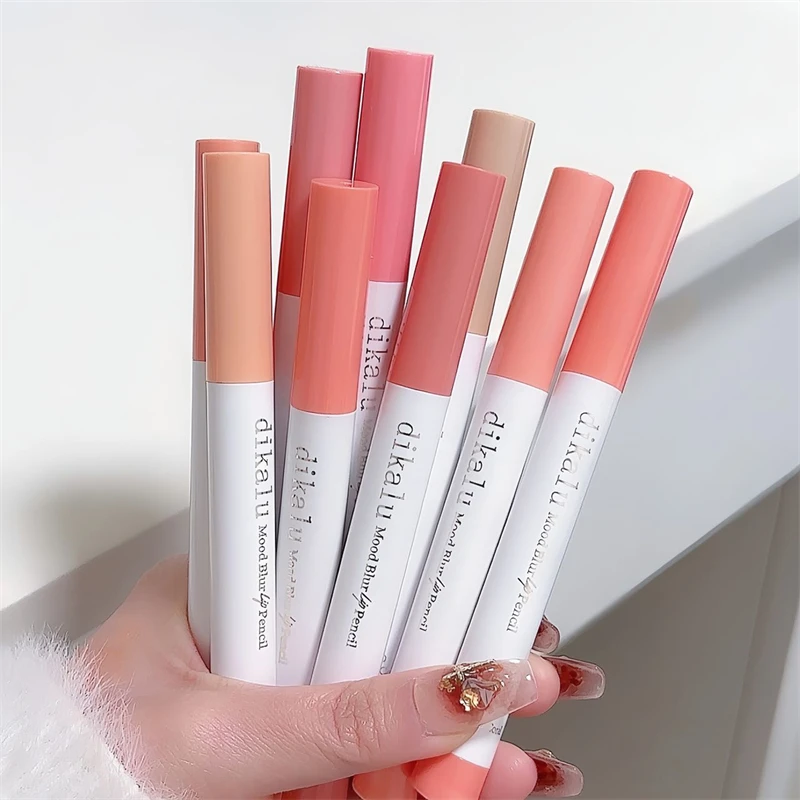 Lipvoeringen Potlood Langdurige Lip Profiler Waterdichte Contour Vrouwen Matte Lip Line Pen Dagelijks Buiten Nieuwe Schoonheid Kerstcadeau