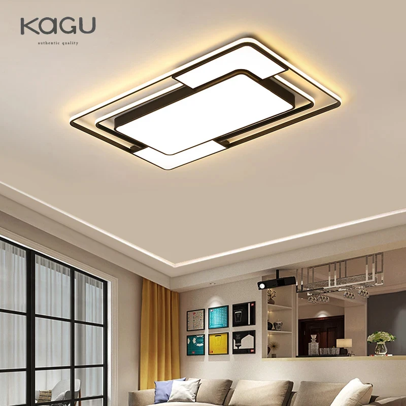 Modern Ceiling Light Fixtures for Living Room Bedroom Dining Room 110-220v Black Chandelier Ceiling Lamp Fixtures Home Lamp