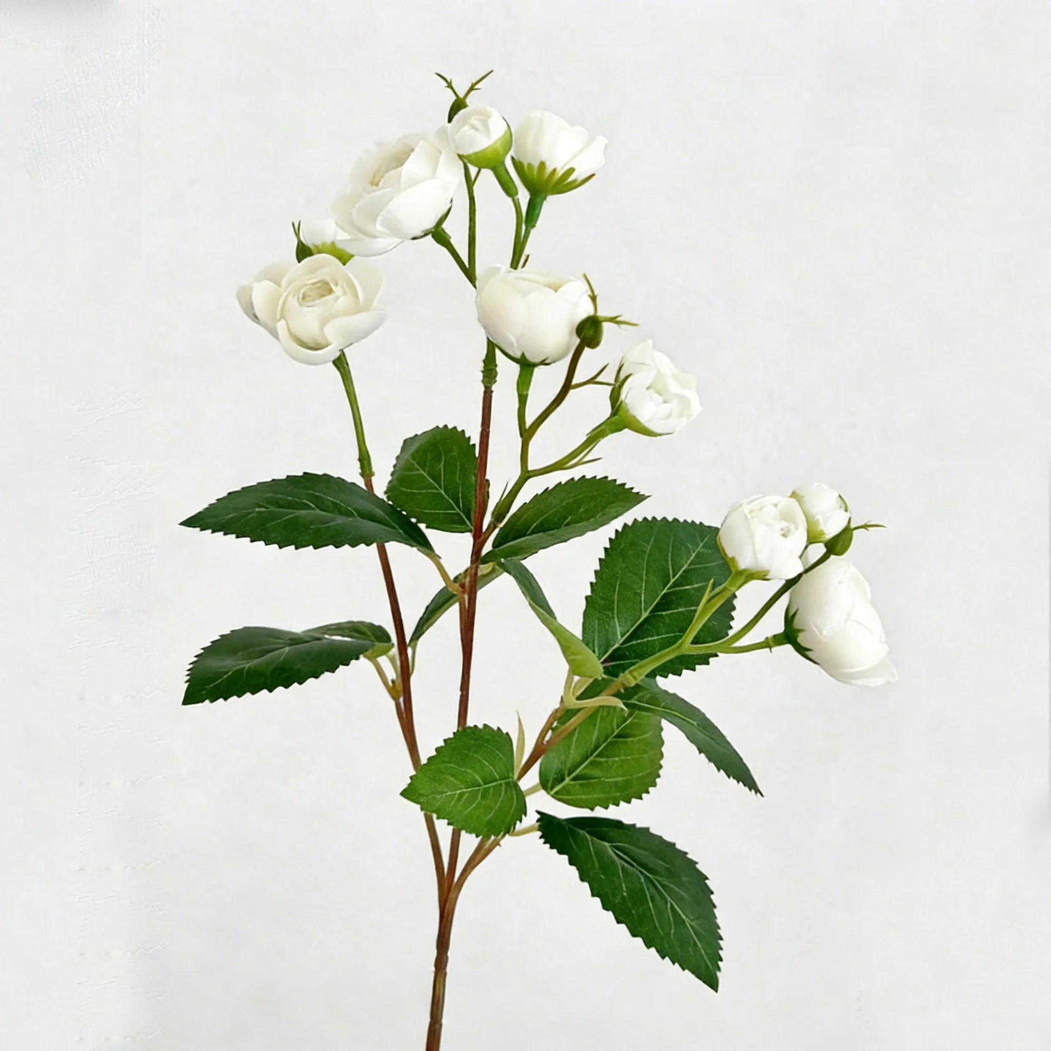 1 Stück Künstliche Pfingstrosen-Blumensträuße mit 12 Köpfen, Kunstblumen für Hochzeitsdekoration, Heim- und Raumdekoration, DIY-Vasen-Ornament – Detail 5