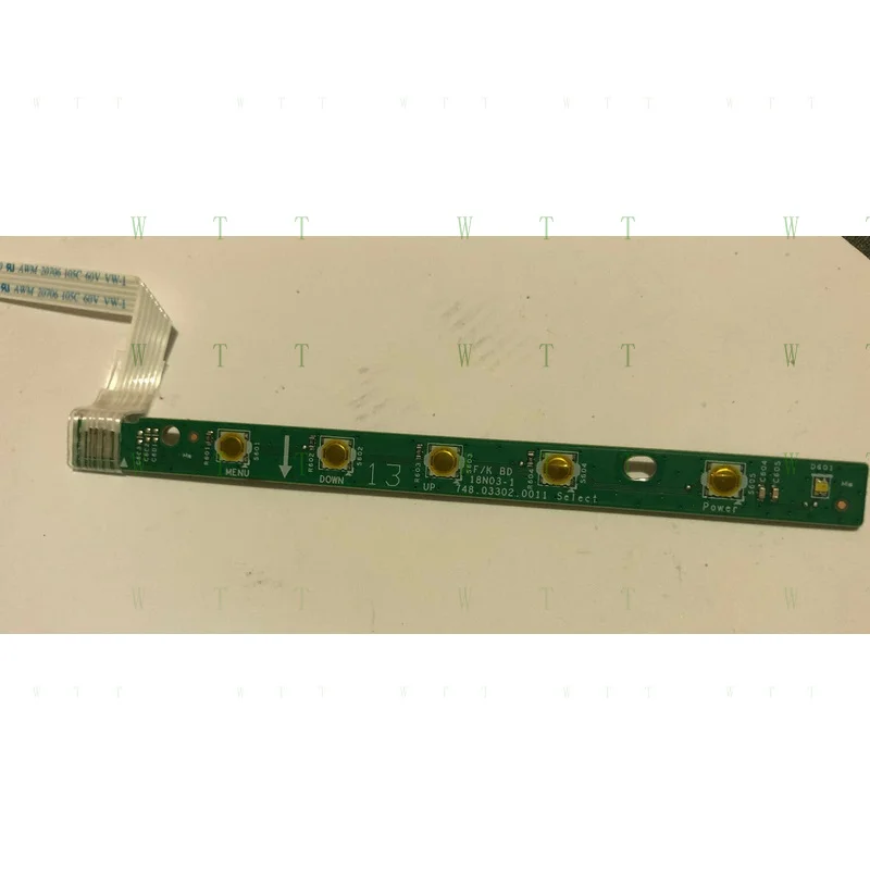 TT  Genuine FOR HP HSD-0115-W P22va G4 V22v Monitor OEM Menu Function Button Board
