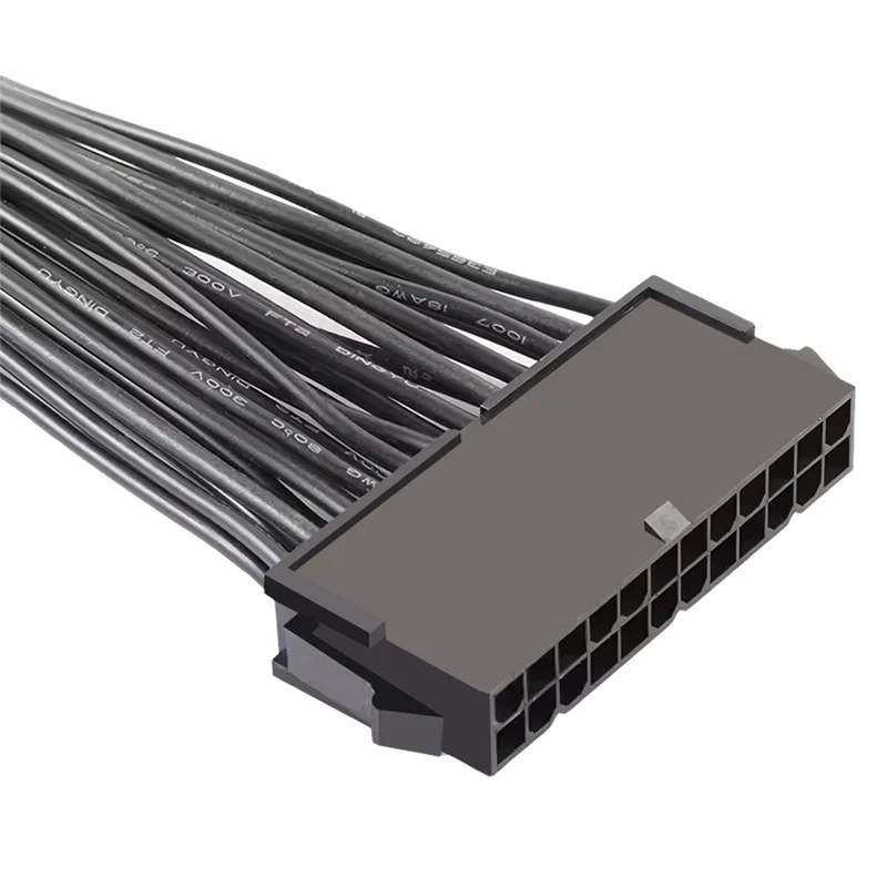 Practical-ATX 24 Pin Male 1 To 3 Ports Female Power Supply PSU Splitter Cable For Laptop Computer