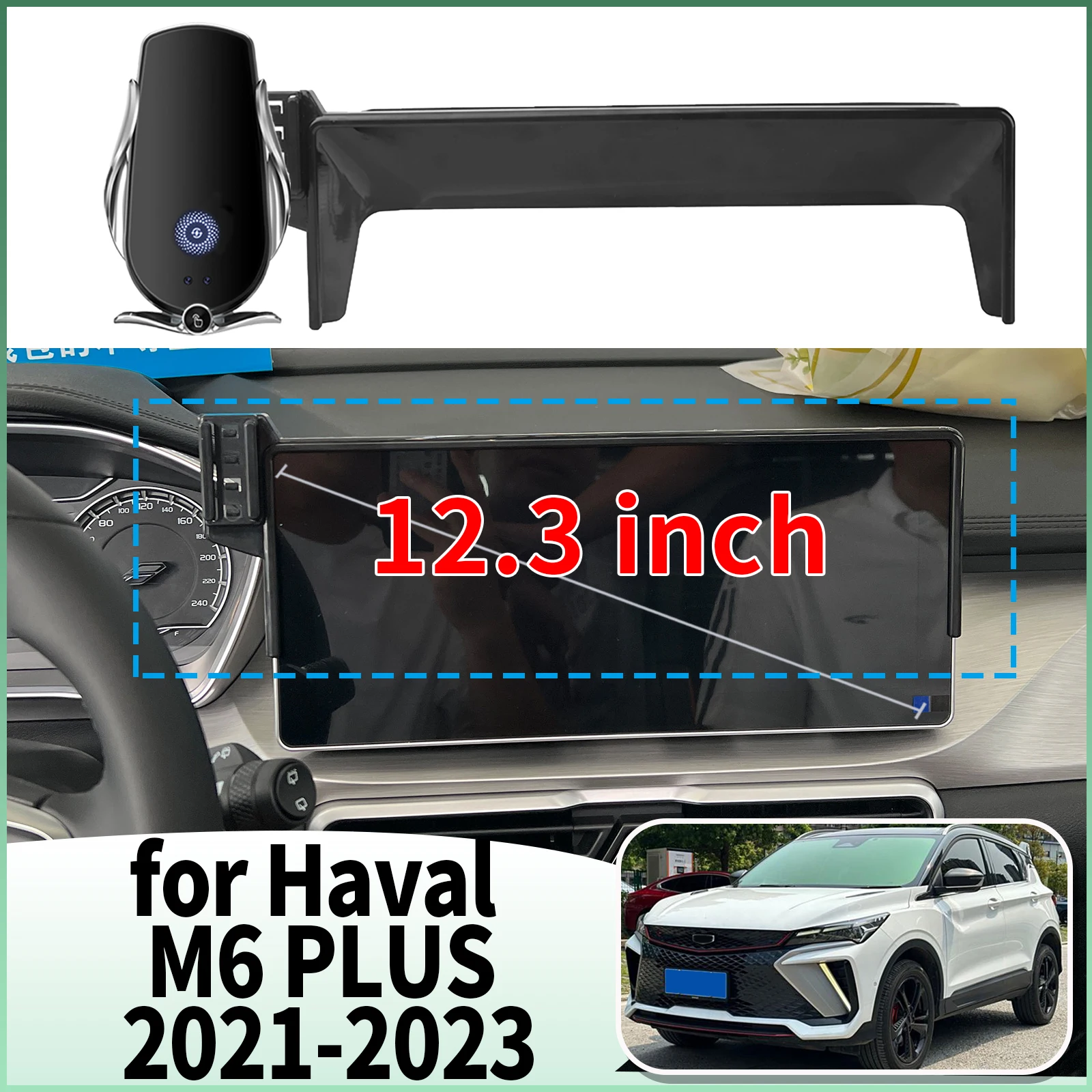 

fit for Geely Coolray 2021 2022 2023 Specific Dashboard Navigation Phone Holder Mount Design Car​​ accessoires